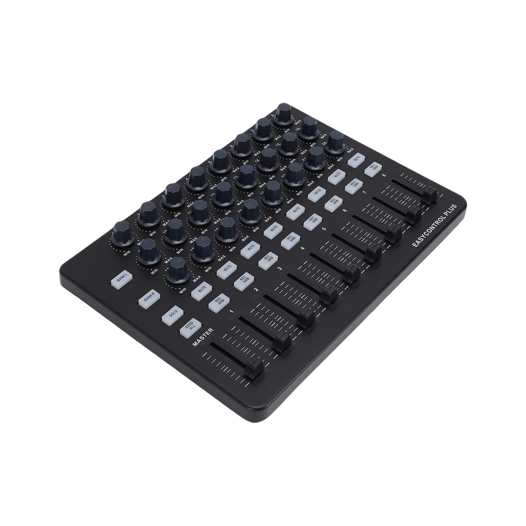 MIDI Keyboard Controller Portable MIDI Controller Music Creation Tool Control Knobs Push Sliders Buttons for