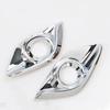 For Mazda 6 Atenza 2014 2015 2016 Chrome Car Front Fog Lights Lamp Cover Trim 2pcs Car Modeling