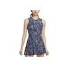 Dri-Fit Court Slam Casual Crew Neck Sleeveless Dress With Logo Women Dresses Lightning-Blue FQ2492-437
