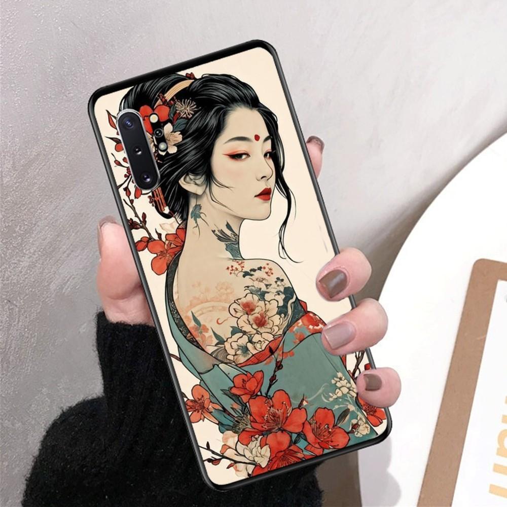 Чехол для телефона в японском стиле для Samsung Note 8 9 10 20 Pro Plus Lite M 10 11 20 30 21 31 51 A 21 22 42 02 03