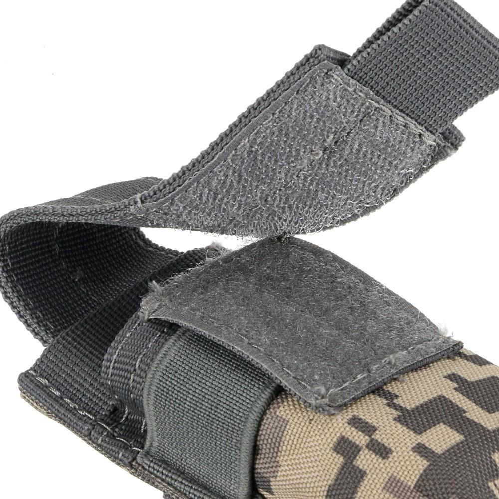 Тактический чехол для фонарика Molle M5 CQC, чехол для одного пистолета, чехол для магазина, держатель для фонаря, чехол для уличного охотничьего ножа, легкая кобура, сумка 4,9