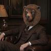 Comfortable Party Mask Realistic Animal Mask, Sheep Brown Bear Full Face Large Eye Opening Cosplay for Halloween Costume Props Breathable