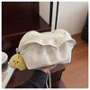 Сумка-облако с дизайном листа лотоса нишевая плиссированная сумка на цепочке зажим одно плечо сумка-мессенджер подмышечная сумка