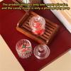 1:12 Dollhouse Miniature Candy Jar Tiny Vial Storage Bottle W/Lid Home Decor Toy