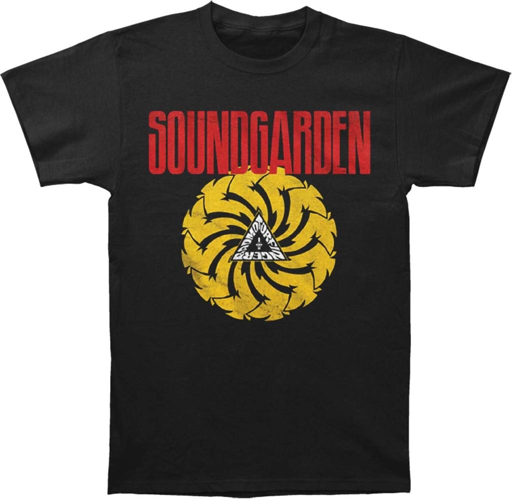 FEA Merchandising мужской Soundgarden: Плохой Мотор Палец Легкая Футболка Футболка, Черный, X-Large США