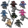 WM2924 Мехи Солдаты Кирпичи пулемет MOC Пазл Мини Фигурки Совместимые Строительные Блоки Игрушки Детские Подарки на День Рождения