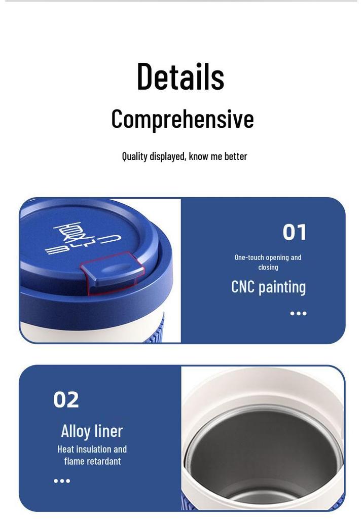 BYD Xia New Model Multifunctional Car Ashtray with Lid & Night Light