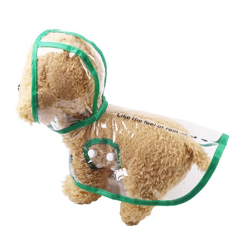 7 цветов, однотонный дождевик для собак маленьких пород, водонепроницаемый дождевик для щенков, одежда для пуделей