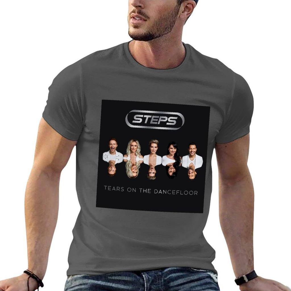 Steps Tears On The Dancefloor Album Tshirt Summer Clothes Vintage Anime Shirt Clothing For Unisex