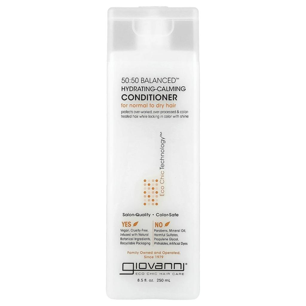 50:50 Balanced, Hydrating-Calming Conditioner, Normal To Dry Hair, 250 Ml (8.5 Fl Oz)
