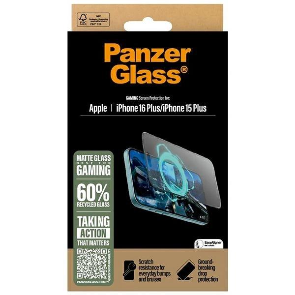 Szkło Hartowane Panzerglass Gaming Screen Protector Ultra-Wide Fit Na Iphone 16 Plus