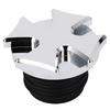 Motorcycle Gas Tank Oil Cap CNC Aluminum Fuel Gas Tank Vented Decorative Oil Cap Replacement for