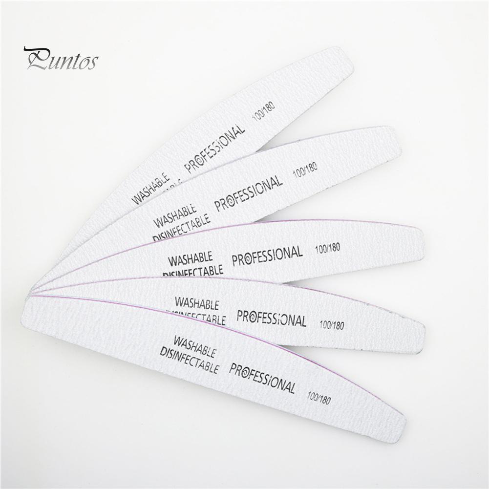 Puntos Маникюрный инструмент Мини-поролоновая пилочка для ногтей Удаление омертвевшей кожи Полировка Буфер