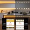 Black PCB COB LED Strip Light 12V 24V 3000K 4000K 6000K Flex Tape RA90 IP30 320LED/m High Density Lighting for Kitchen Cabinets