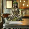 1/2/3Pcs Bohemian Goddess Statue Acrylic Decoration 2D Boho Goddess Statue Table Sign Home Office Living Room Desktop Decor