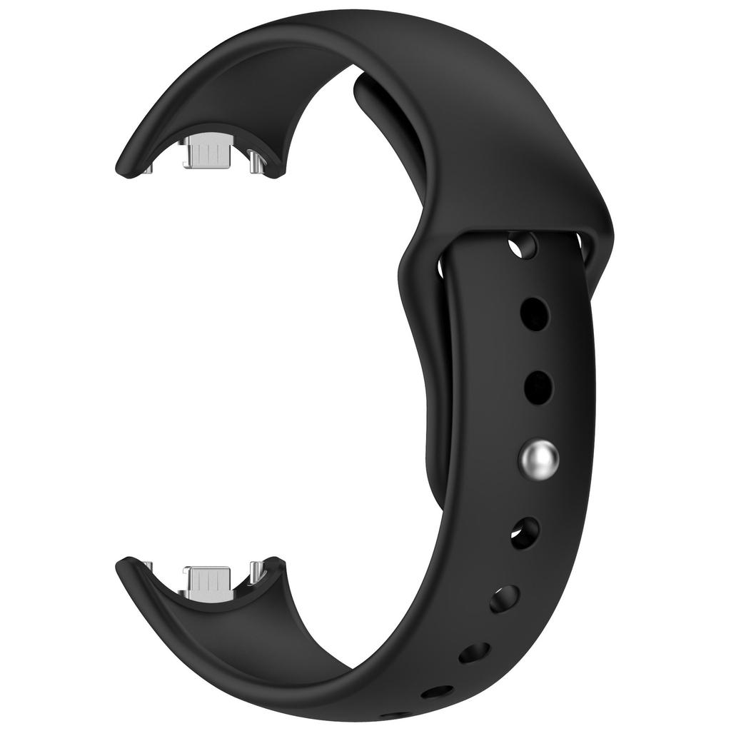1 шт. Мягкий силиконовый ремешок для умных часов Xiaomi Mi Band 10 9 8 Браслет Замена для Mi Band10 9 8 NFC Аксессуары для браслета