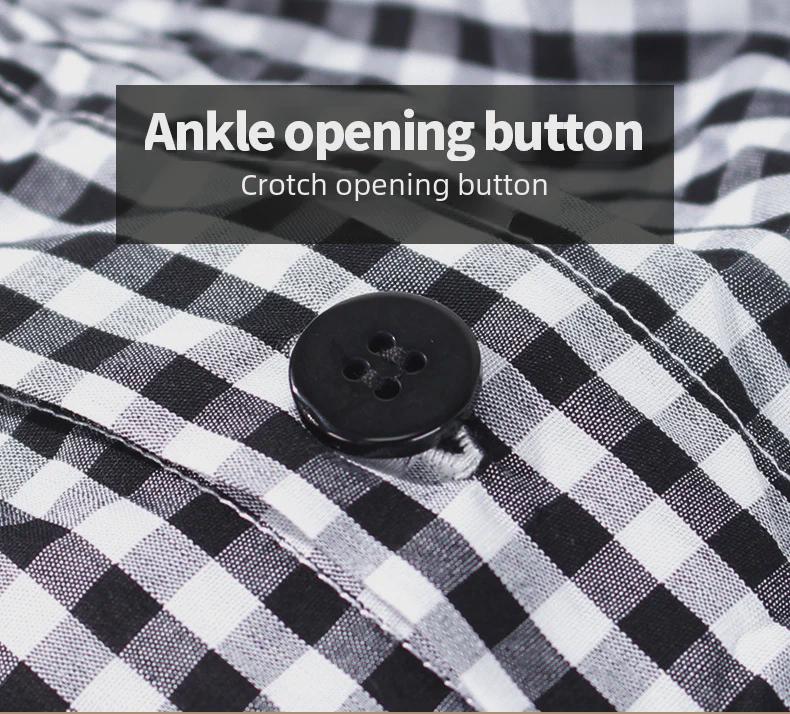 Мужские легкие хлопковые трусы-боксеры - удобные, дышащие пижамные шорты