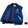 Supreme Wave Varsity Jacket 'Black Green' Men's SUP-SS24-180