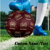 Size 5 Football Custom Name Text, Outdoor Training Soccer BallArsenal FC