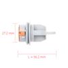 2x Car Turn Signal Light Socket For VW Touran Sharan Golf V Caddy BAU15S PY21W Bulb Holder Base Accessories
