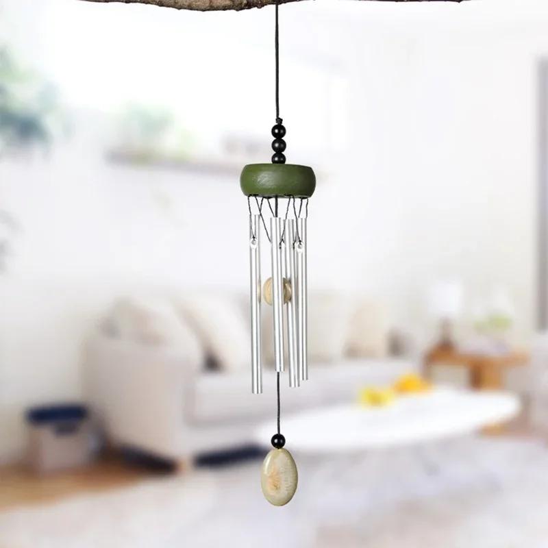 Temple Bell Pendant Lucky Feng Shui Small Wind Chimes Ringing Family Garden Outdoor Decorative Gifts Fashion Home Decoration