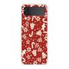 Phone Case For Samsung Galaxy Z Flip 3 4 5 Hard Folding Clear PC Bumper For Samsung Z Flip 6 Back Cover Cartoon Christmas