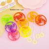 Traditional Jbbr Light-up Pull Cord Gyro Flashing Plastic Toy For Children Students And Collectors