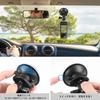 PULUZ Camera Suction Cup Car Magic Hand Suction Cup Mount for Car Windshield and Ball Degree Rotation Detachable Suitable for Phone Mount, Mount, 1/4