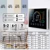 TUYA WIFI/RS485 Modbus RTU Программируемый термостат для управления 2/4-ходовым клапаном Отопление/Охлаждение HVAC Воздушная система 24В/220В