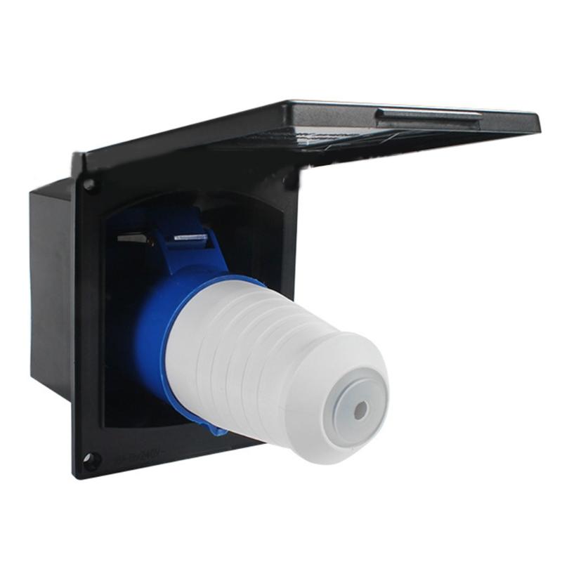 Реконструкция схемы прицепа для автодома Водонепроницаемая розетка для скрытого монтажа Автомобильное электрооборудование Аксессуары для кемперов