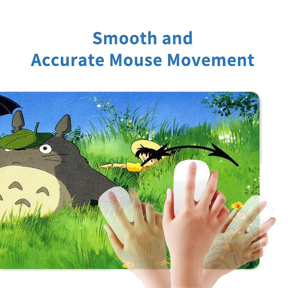 Neighbor Totoro Adventure Large Gaming Mouse Pad Nonslip Rubber Base Waterproof Desk Mat For Office Pc Laptop