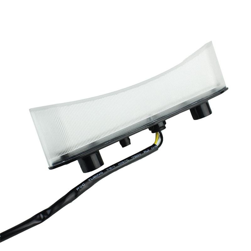 ABLZ-12V Motorbike Tail Light LED Tail Light Motorbike Light Parts For Raptor 700 06-018 Black