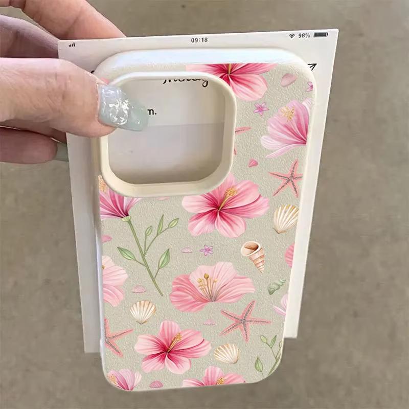 Чехол для телефона с рисунком «Сладкая лилия и личи» для iPhone 17 16 15 14 13 12 11 Pro Max 16e 17e X XR XS Max, противоударный, мягкий