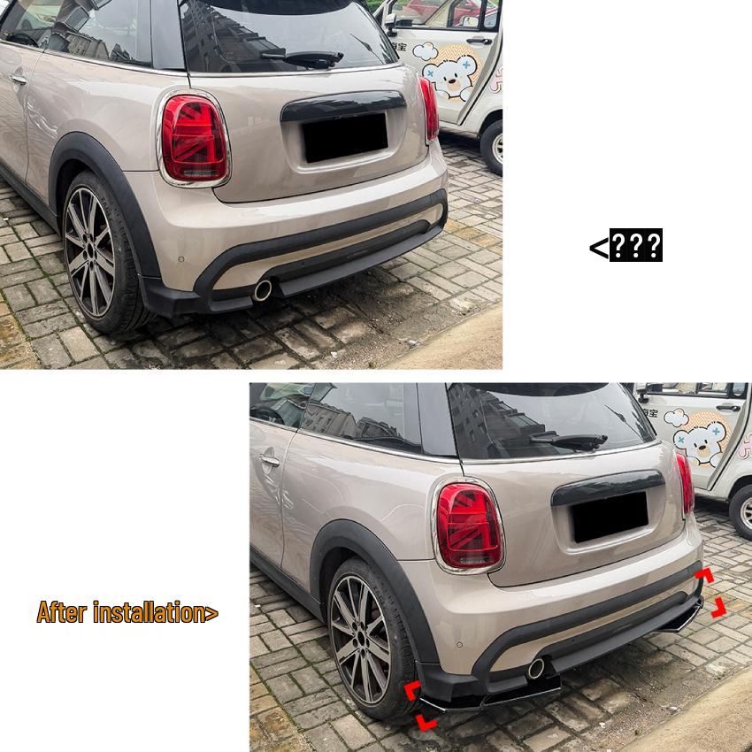 Задний диффузор (губа) body kit для Mini Cooper F55/F56/F57