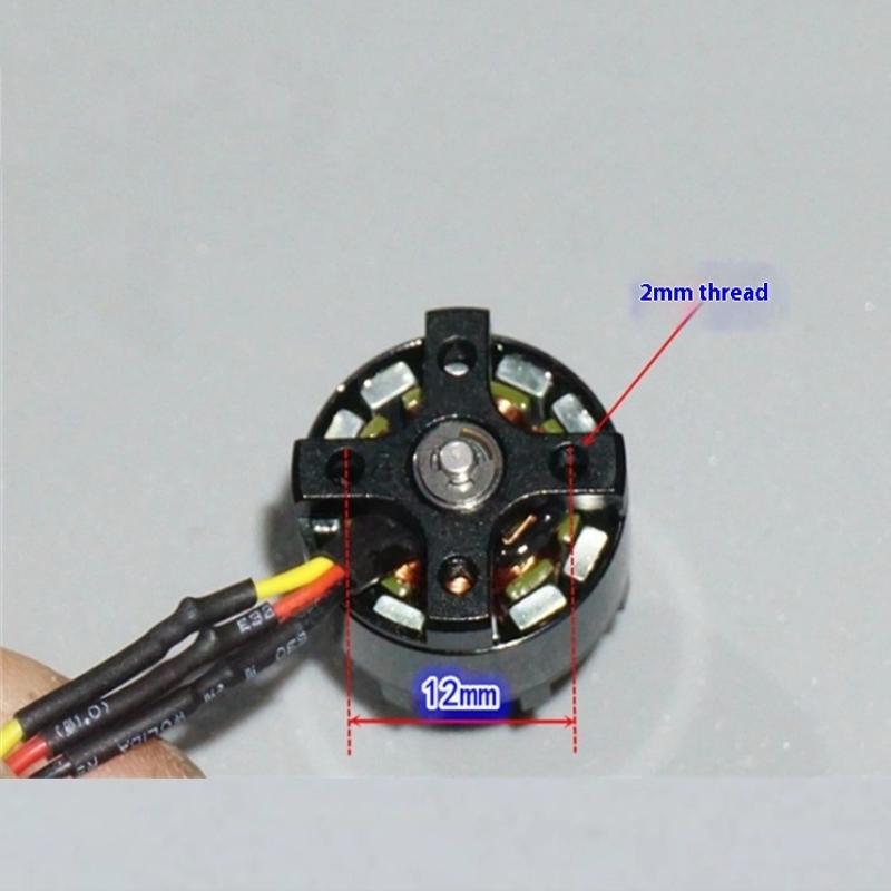 Бесколлекторный двигатель 3S 1306 3000Kv CW CCW DC12V Мини двигатель с внешним ротором BLDC для беспилотного летательного аппарата, RC квадрокоптера, самолета