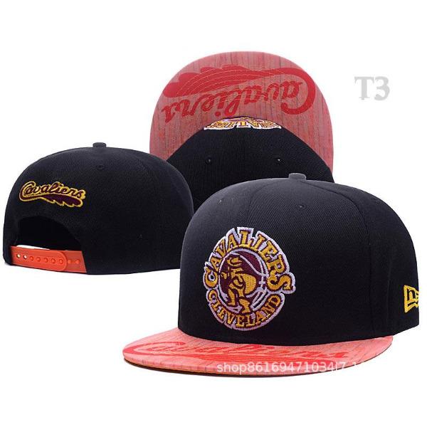 Nba Cavaliers James The Same Flat Edge Baseball Cap Flat Cornice Hat Hip Hop Burgundy Men'S And Women'S Hipster Hat