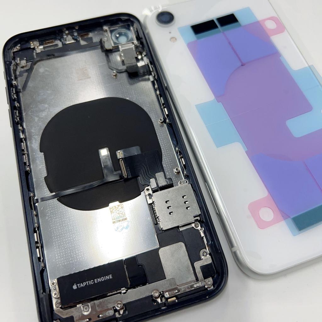 Для iPhone XR Задний Корпус С Небольшими Гибкими Деталями Замена Сборки