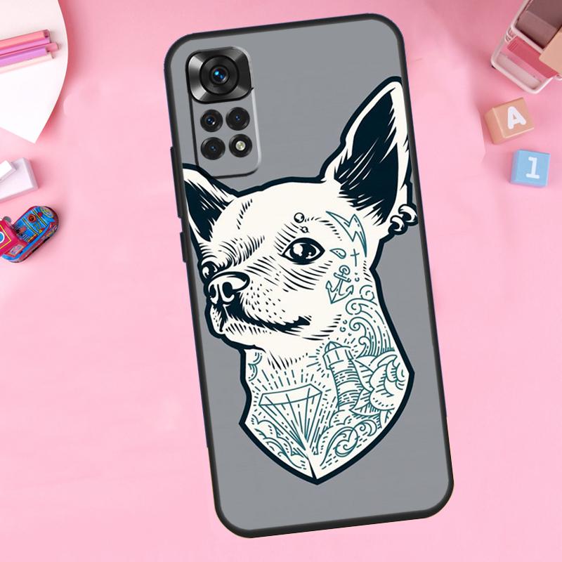 Чихуахуа Собака Милое Животное Для Xiaomi Redmi Note 14 10 11 12 13 15 Pro Plus Чехол Для Телефона Для Redmi 15C 14C 10C 12C 13C 15