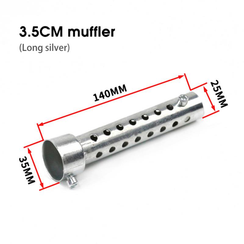 Motorcycle Exhaust Muffler DB Killer Silencer Iron Eliminator Sound Adjustable Universal Baffle Insert 35mm/42mm/45mm/48mm/60mm