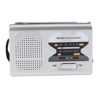 Карманное AM FM радио с динамиком и разъемом для наушников, радиоприемники на батарейках для путешествий на открытом воздухе, кемпинга