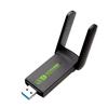 Двухдиапазонный беспроводной USB-адаптер AX1800, 1800 Мбит/с, карта для настольного компьютера, ноутбука, игровой Wifi6, приемник, передатчик