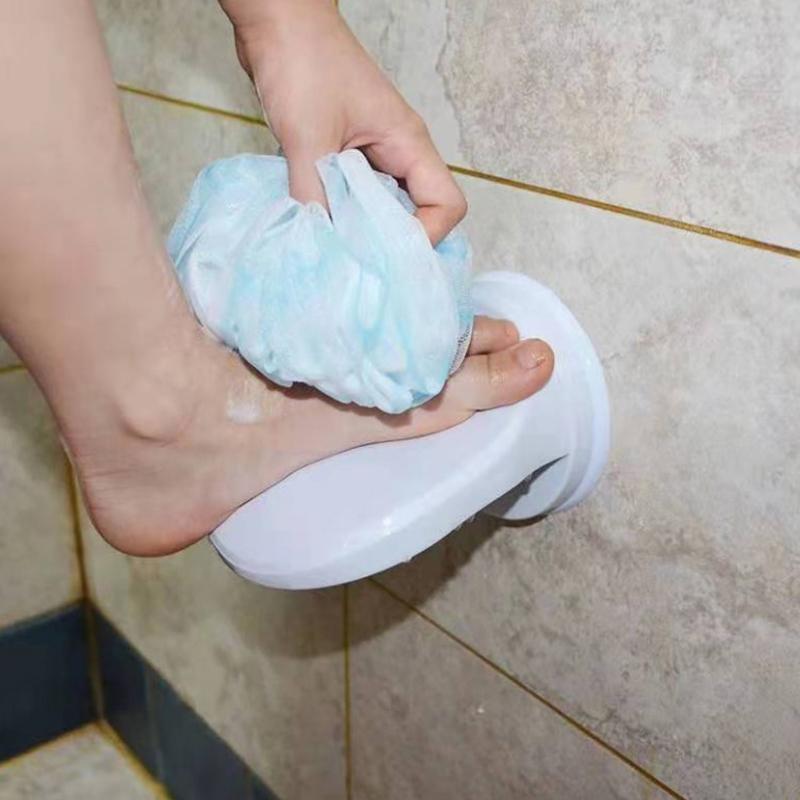 Подставка для ног в ванной Подставка для ног для душа Подставка для ног для бритья Подставка для ног Настенная педаль-подставка с присоской Нескользящая педаль для мытья ног