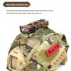 Rattlesnake Multicolor Tactical Signal Headlamp: Hands-Free, Waterproof, IR, White, Red, Blue Lights for Outdoor Use.