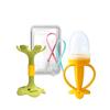 Anju 2-piece Set, Nozzle, Lip Green (teething Device), Golden Banana (juice Net), Random Delivery (silicon Clip), 1 Set, Korean Baby Products