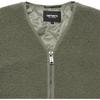 Carhartt WIP Куртка с молнией на воротнике и карманом FW23 Tour Series Замшевая Мужские куртки Зеленый I032244-63-XX