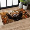 Cool Black Lab Indoor Door Mat,Labrador Dog Portrait Doormat,Non-Slip Rubber Backing Floor Mat,Entry Rug,for Living Room,Office
