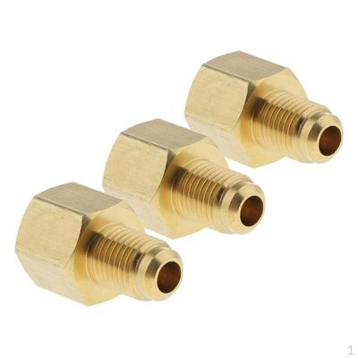 3 шт. Адаптер для бака Фитинги для вакуумного насоса 1/4'' SAE НР / 4'' ВР