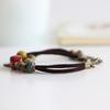 Ethnic Style Colorful Ceramic Bracelet Literary Style Fashion Bracelet Colorful Beaded Jewelry Bracelet