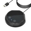 Desktop USB Conference Speakerphone Microphone 360° Omnidirectional Condenser Plug Play PC Computer Mic Support BT Speaker Touch Sensor Buttons Mut