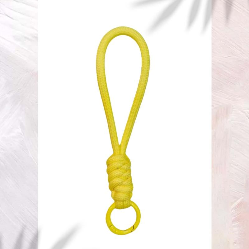 Комбинированный цветной узел для мобильного ремешка, креативный короткий плетеный ремешок, чехол для мобильного телефона, брелок для ключей, может быть съемным, веревка с защитой от потери